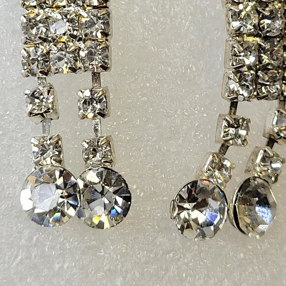 Silver Tone Small Earrings - Picture 3 of 13